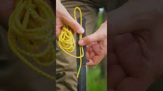 Survival skill Awesome Knife Lifehack with paracord survival lifehacks camping [upl. by Cammie506]