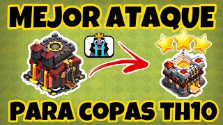 Nuevo Ejercito para ayuntamiento 10  TH10 vs TH11  Mejor Ataque TH10  Clash of clans [upl. by Nyloc78]