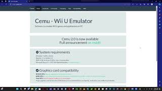 how to install Cemu Wii U Emulator [upl. by Eatnuahc386]