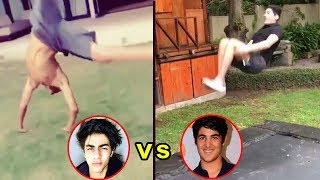 Akshay Kumars Son Vs Shahrukh Khans Son  Whos STUNT Is More AMAZING [upl. by Utas174]