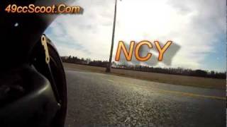 NCY Racing Alternator vs Stock Stator wLightened Flywheel Scooter Minarelli Jog [upl. by Philan]