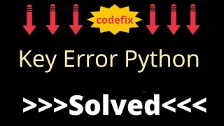 Key Error python [upl. by Garald]