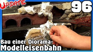 96 Arkaden selber bauen 4  Portale Felsen selber bauen  gestalten🚂 Modelleisenbahn Spur N Z [upl. by Kcirdahs]