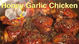 Honey Garlic Glazed Chicken Thigh [upl. by Alaehs]