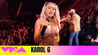 Karol G  quotSi Antes Te Hubiera Conocidoquot  2024 VMAs [upl. by Arikahc812]