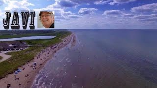 Aboiteau Beach Cap Pele NB Canada [upl. by Yesdnyl477]