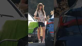 Alison Brie Spotted in Los Feliz shorts [upl. by Aytida206]