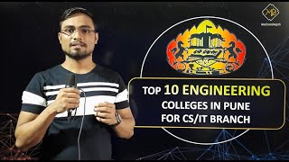 Top 10 Engineering colleges in Pune for CSIT  Best for Placements  MHTCET  Fees  Location [upl. by Llenna230]