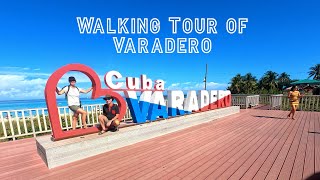 Walking Around Varadero Town Cuba [upl. by Niltiac]