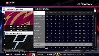 SA Spurs vs CLE Cavaliers JBL S6 2K24 MyLeague Game138 [upl. by Amikay823]