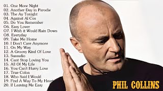 Phil Collins Greatest Hits Full Album  The Best Of Phil Collins [upl. by Lemraj674]