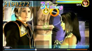 Theatrhythm Final Fantasy Gameplay FF VIII Event Song [upl. by Nylra262]