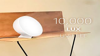 ReviewDemo Of The Amzcool quotHappy Lightquot Therapy Lamp That Simulates The Suns Rays [upl. by Ysnat]