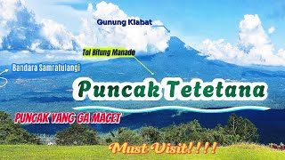 Puncak Tetetana PUNCAK Yang Ga Macet Indah Banget [upl. by Idnem]