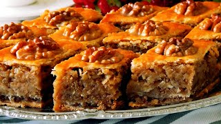 Вкуснейшая ПАХЛАВА👑  Delicious BAKLAVA [upl. by Billy]