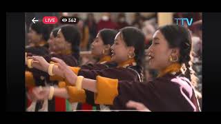 Kyirong Song  TIPA  10 DEC CELEBRATION video courtesy TTVTibetTV [upl. by Aicilef]