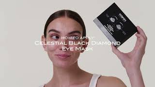 Celestial Black Diamond Eye Mask [upl. by Awram]