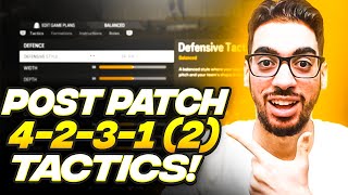 POST PATCH BEST META 42312 FORMATION amp CUSTOM TACTICS  FC 24 Ultimate Team [upl. by Moises]