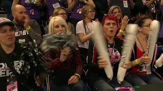 Gotham Girls Roller Derby v Rose City Rollers  2016 International WFTDA Championships Game 12 [upl. by Ayokahs]