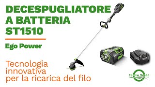 DECESPUGLIATORE A BATTERIA ST1510 di EgoPower [upl. by Carlile]