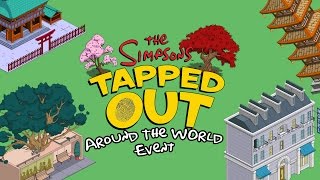 TSTO  Around The World Event  Lets Craft Some Items 2017 [upl. by Ailemak430]