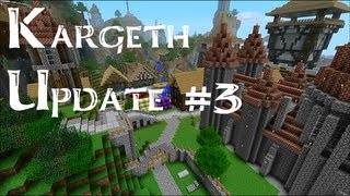 Minecraft Medieval City quotKargethquot Update 3 [upl. by Roland]