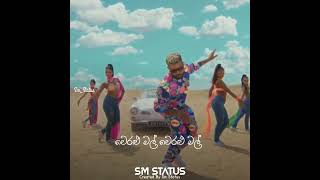 Veralu Mal  වෙරලු මල්   Dinesh Gamage Ft Kaizer Kaiz  Whatsapp lyrics amp status video [upl. by Eyram]