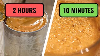 How To Make Caramel From Condensed Milk Quickly Thick Rich And Creamy [upl. by Eedebez]