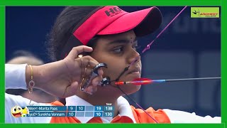 Jyothi Surekha Venam Outplays To Meeri To Advance into the Final  Shanghai 2024 [upl. by Assed]