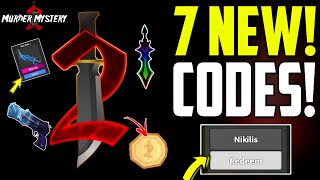 UPDATE NEW⚠️ ALL WORKING MM2 CODES IN 2024  ROBLOX MURDER MYSTERY CODES 2024 ROBLOX [upl. by Hanford26]