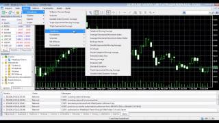 Como Inserir Indicadores Técnicos MetaTrader 5 [upl. by Joanie]