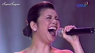 I DONT WANNA MISS A THING  Signature High Note Compilation  Regine Velasquez [upl. by Ydoc]