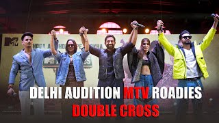 delhi audition vlog mtv roadies double cross  is bar jeet apni hai ElvishYadavVlogs [upl. by Leesen]