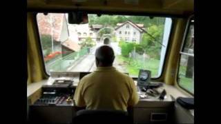 Video Strecke RochersdeNaye  Montreux der Transports MontreuxVeveyRiviera MVR im Jahr 2011 [upl. by Adnaloj]