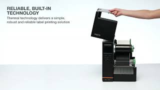 Titan TJ4420TN Industrial Label Printer Series  Brother Australia [upl. by Alber861]