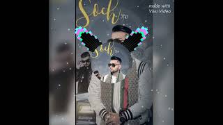 New Punjabi Song Soch Karan Aujla Viral Song remix viralvideo punjabisong [upl. by Qulllon342]