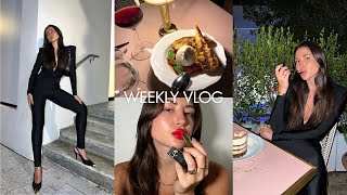 Weekly vlog in Miami ♡ HUGE designer unboxing BIRTHDAY dinner Thanksgiving grocery haul Tiktok [upl. by Allenod91]