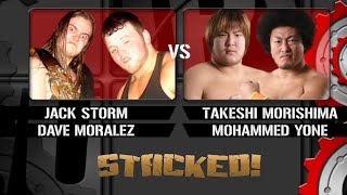 The Untouchables vs Morishima amp Yone  Tag Team Match [upl. by Eelyak]