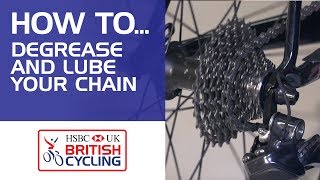 How to degrease and lube your bike chain [upl. by Yuhas]