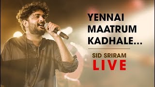 Yennai Maatrum Kadhale live by Sid Sriram  Rhythm 2019 [upl. by Ellainad]