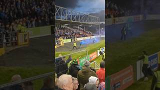 Glenavon fan gone wild after derby defeat to Portadown footballfans northernireland portadown [upl. by Eatnoed]