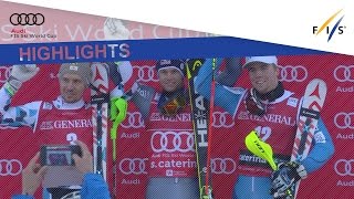 Highlights  Pinturault outduels Hirscher in S Caterina Alpine Combined  FIS Alpine [upl. by Burford885]