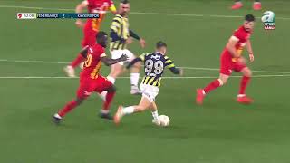 GOL Emre Mor Fenerbahçe 21 Kayserispor Ziraat Türkiye Kupası Çeyrek Final 06042023 [upl. by Michell]