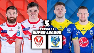 St Helens vs Warrington Wolves  Round 18  Super League 2024 [upl. by Anabal996]