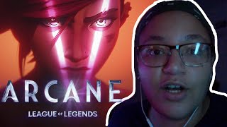 FIRST TIME REACTING ARCANE 2x01 [upl. by Joelly]