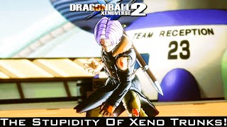 Dragonball Xenoverse 2 The Stupidity Of Xeno Trunks Universe 15 Saga [upl. by Siloa439]