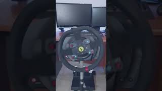 Thrustmaster T300 Ferrari alcantara calibration Shorts [upl. by Pangaro72]