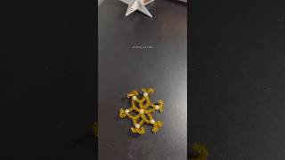 Diy Christmas craft ideas snowflakes diy craft handmade youtubecreatorcommunity paper shorts [upl. by Eniamreg]