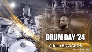 DRUM DAY 24  SFunk Feat Adrian Edwards [upl. by Janina]