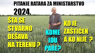 RATARI  evo šta su sve PITALI MINISTRA  ko je zaštićen ko je nezaštićen a KOME IDU SUBVENCIJE [upl. by Haas210]